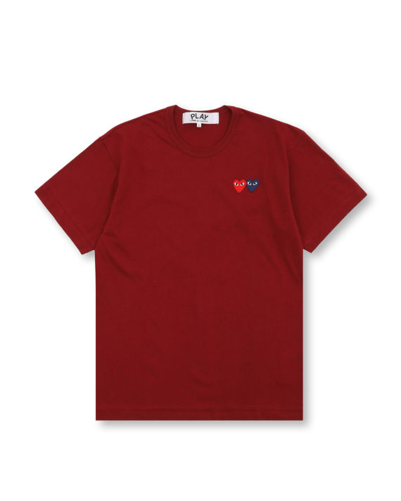 Double heart logo tee image number 0