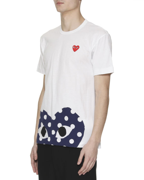 Heart logo print T-shirt image number 2