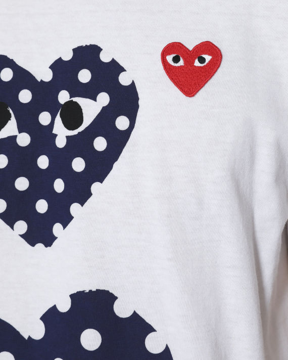 Heart logo print T-shirt image number 4