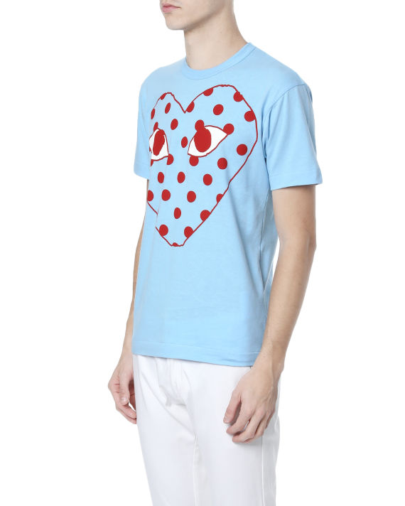 Polka-dot heart logo tee image number 2