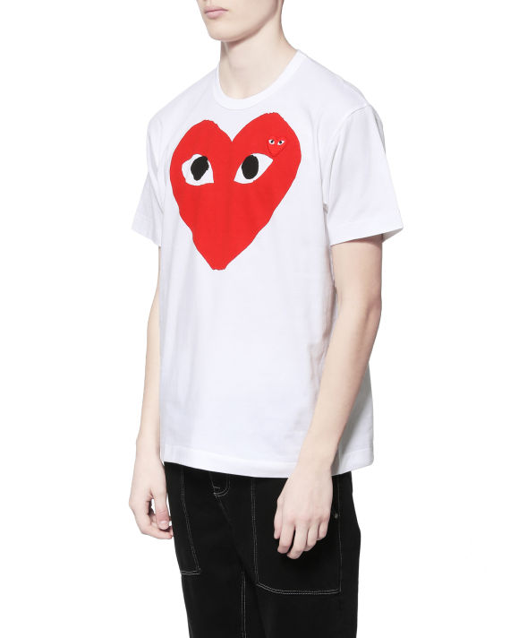 Heart logo print tee image number 2