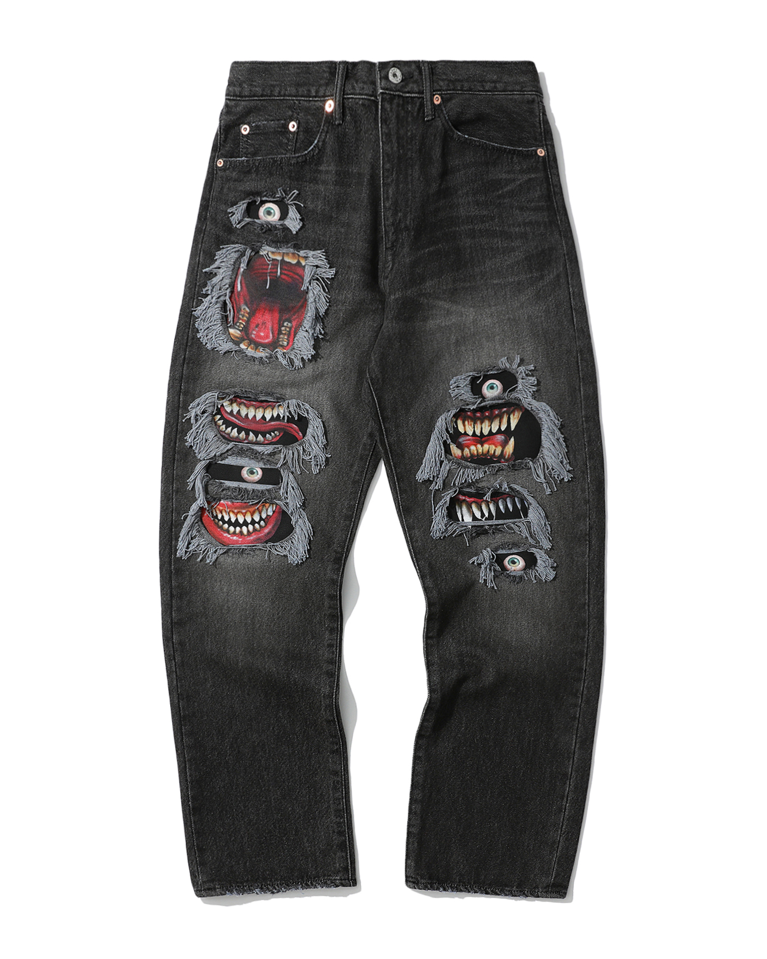 DOUBLET Distressed denim jeans| ITeSHOP