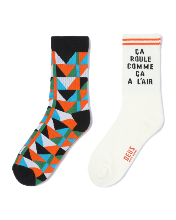 Deus Ex Machina Crew socks - 2 pack
