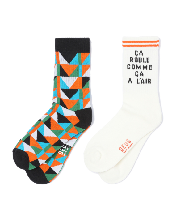 Deus Ex Machina Crew socks - 2 pack