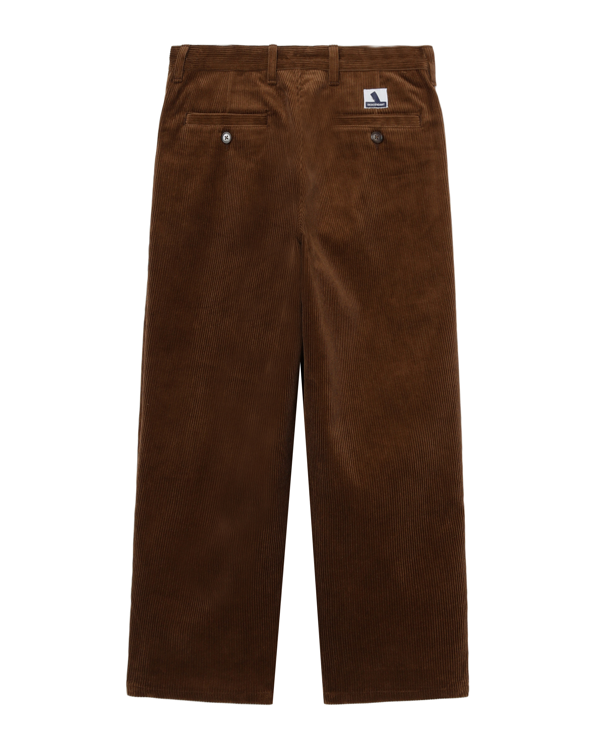 パンツ DESCENDANT 1993 CORDUROY TROUSERS DESCENDANT/DC-3 CORDUROY TROUSERS (BLACK)