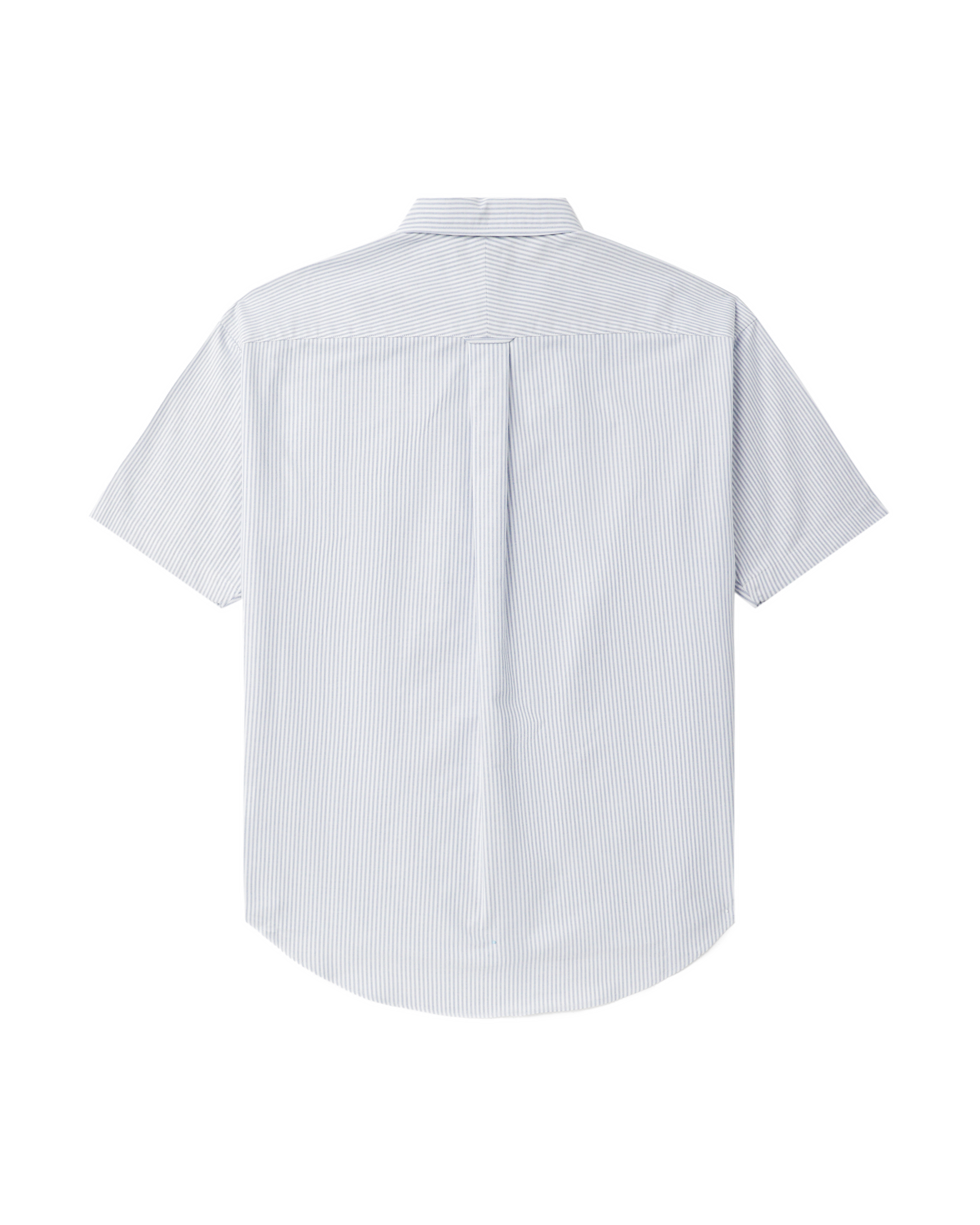 DESCENDANT Kennedy's oxford striped short sleeve shirt | ITeSHOP