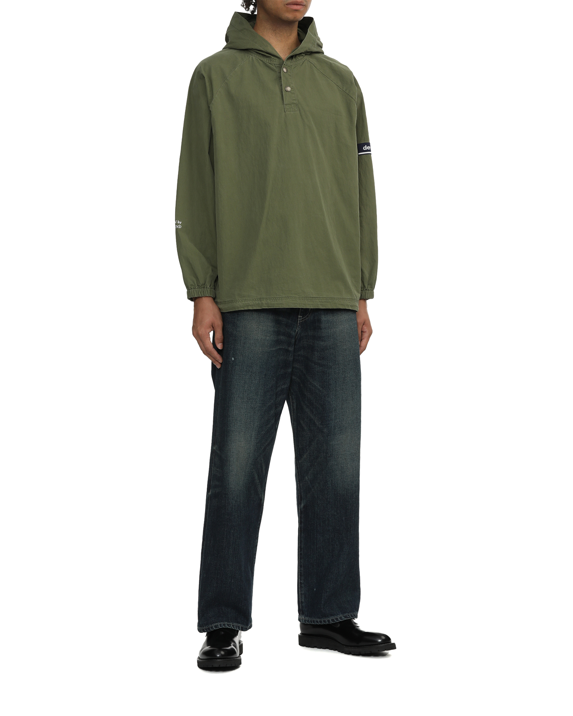 トップス DESCENDANT HOODED SHIRT Size1 DESCENDANT - SPICOLI HOODED LS SHIRT – IN MY BOOK STORE
