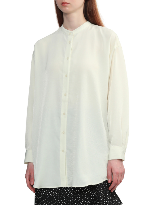 earth music&ecology Tuck back shirt
