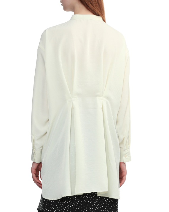 earth music&ecology Tuck back shirt