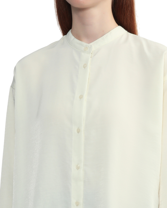 earth music&ecology Tuck back shirt