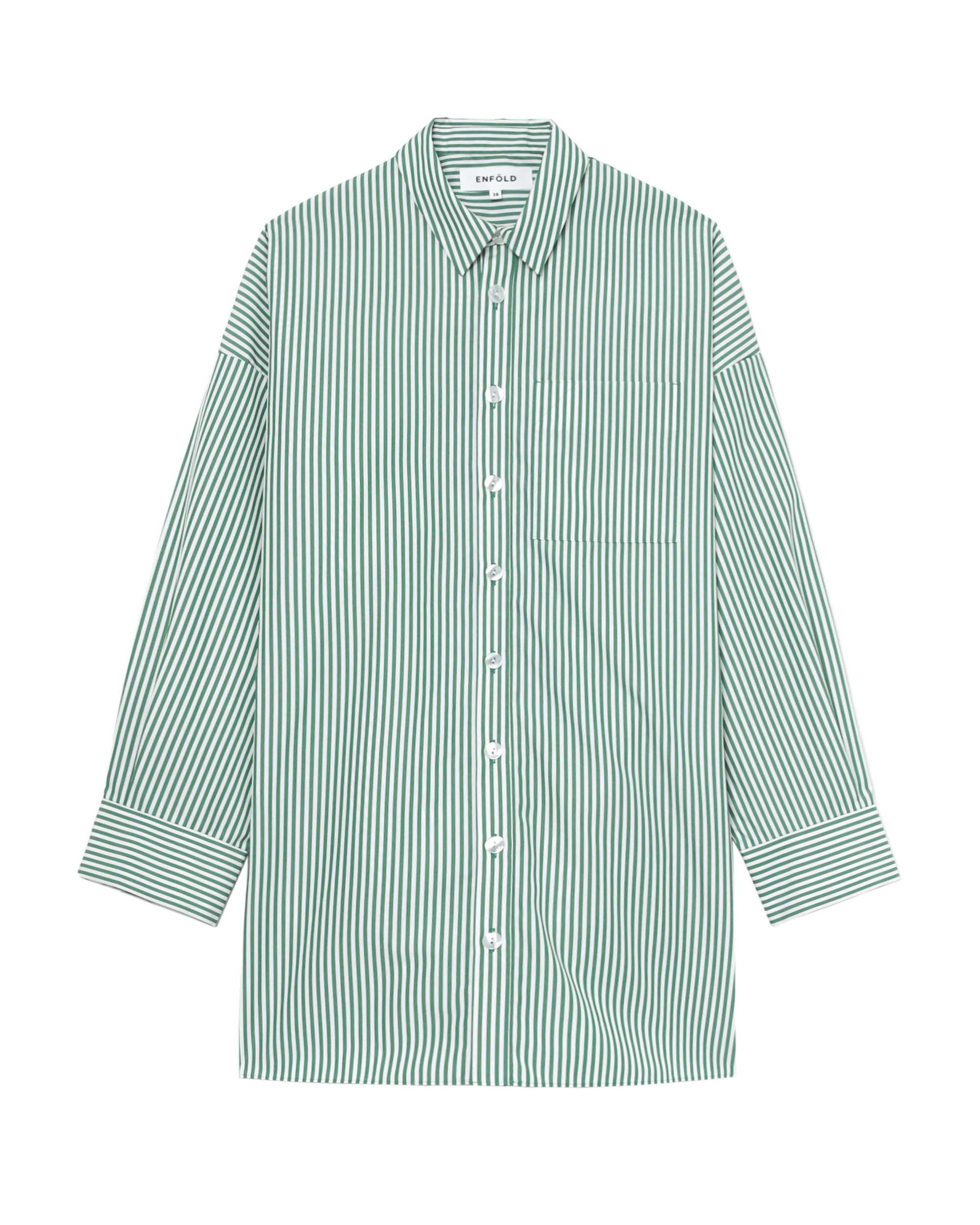 ENFOLD - ENFÖLD  stripe shirt ENFÖLD Striped shirt | ITeSHOP