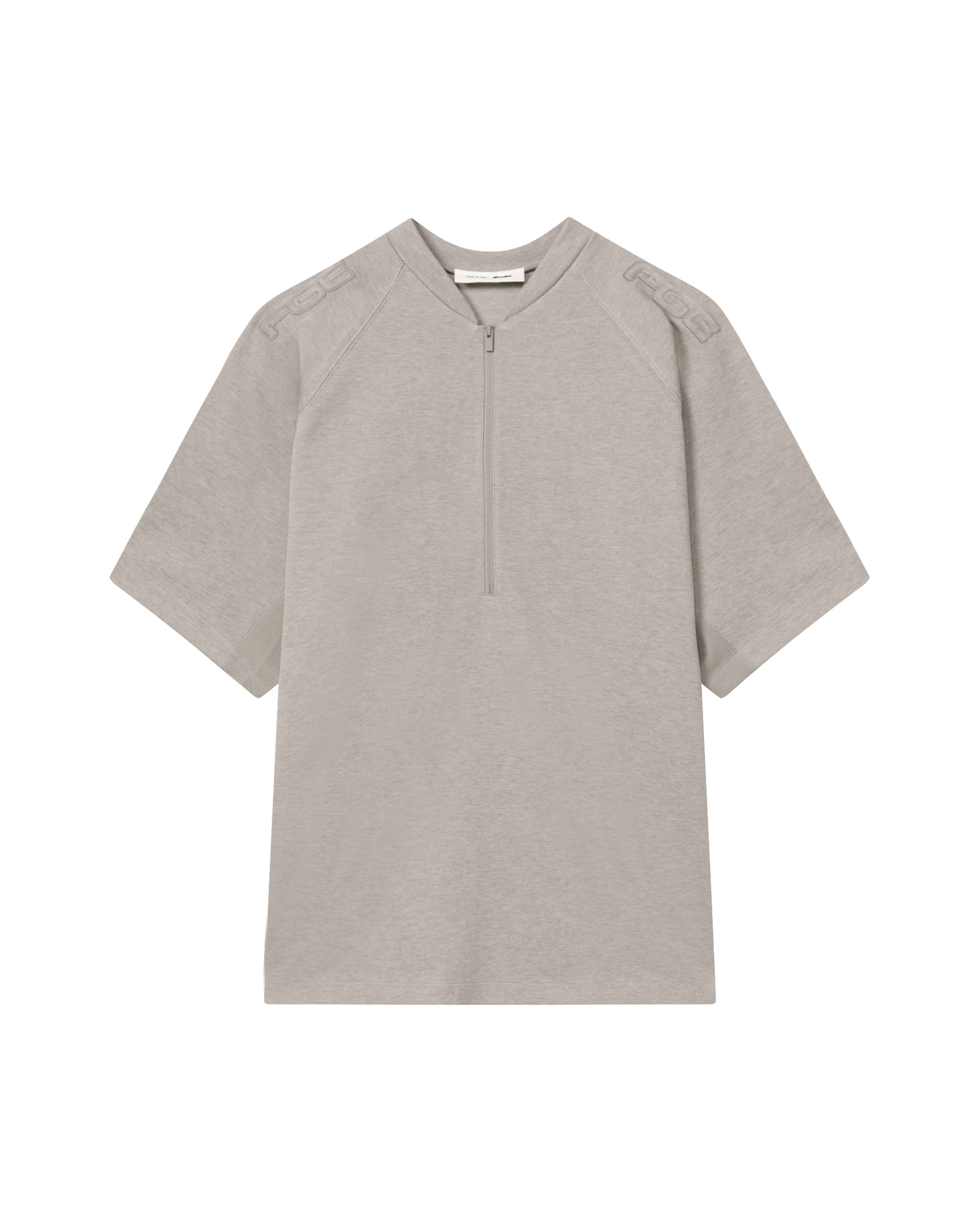 半拉鏈插肩袖 T-Shirt