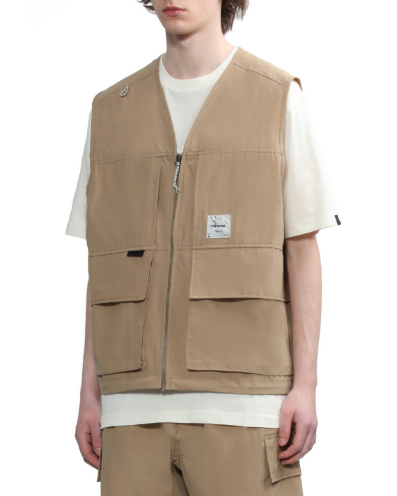 FINGERCROXX Flapped pockets vest