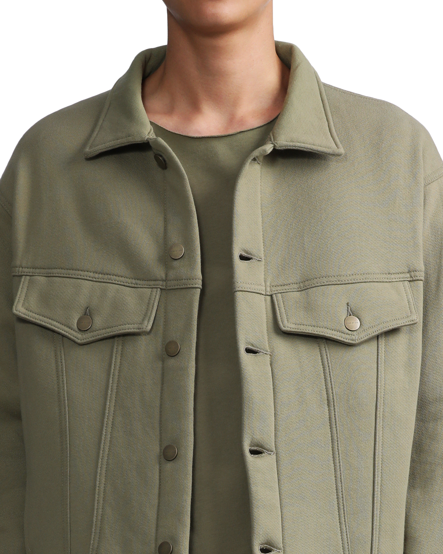 FEAR OF GOD French Terry trucker jacket 