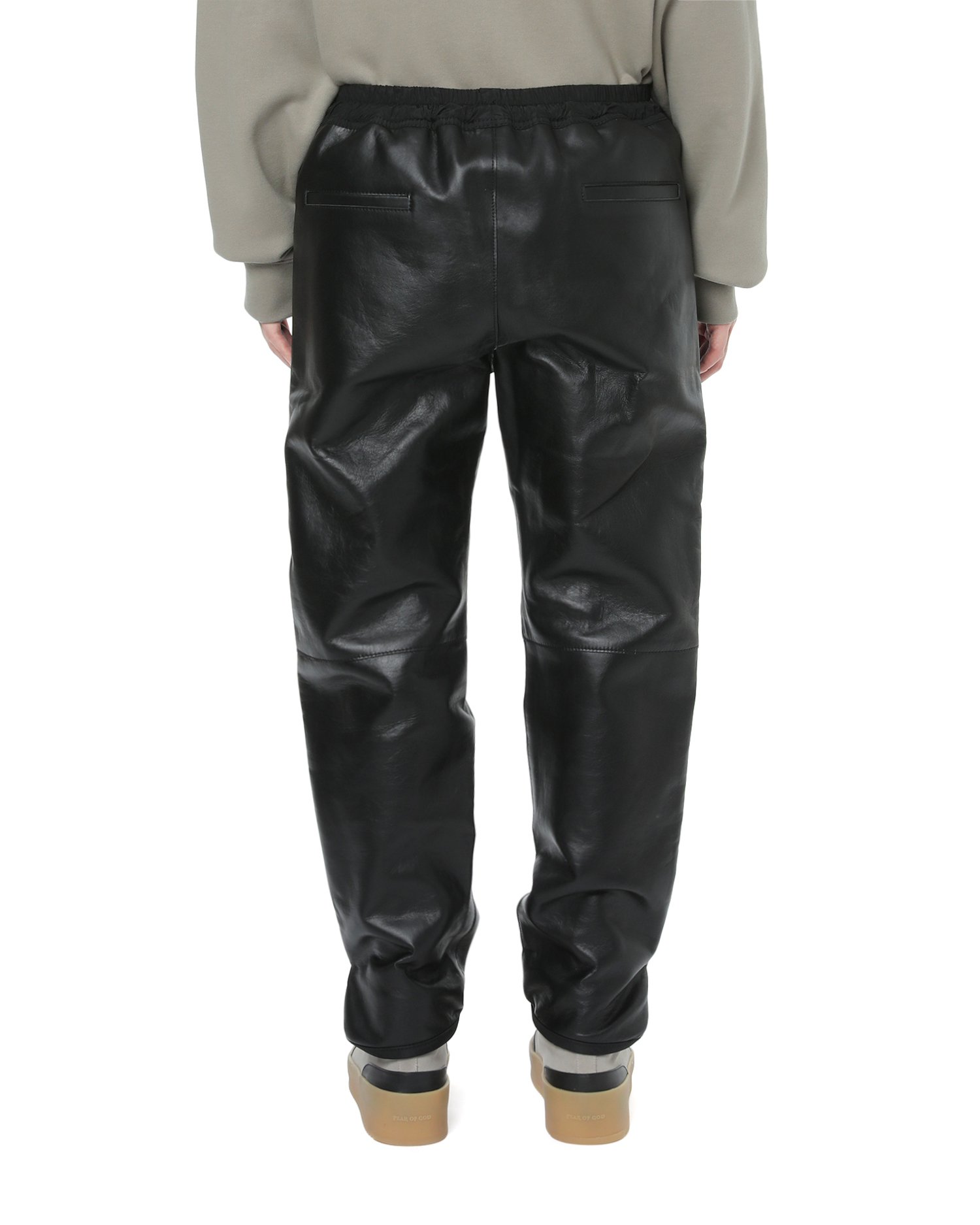 Leather track pants Clearance