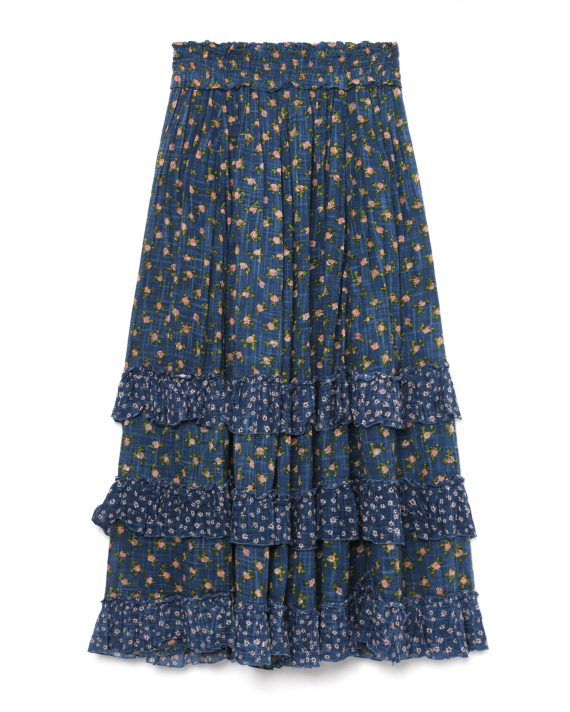 FREE PEOPLE Floral maxi skirt