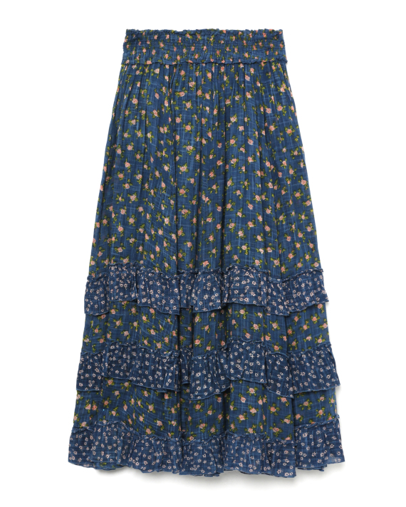 FREE PEOPLE Floral maxi skirt