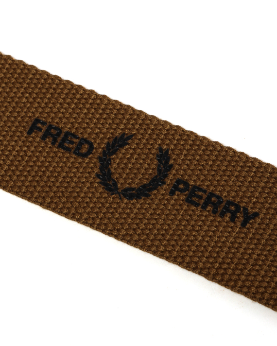 Fred Perry Graphic branded webbing belt