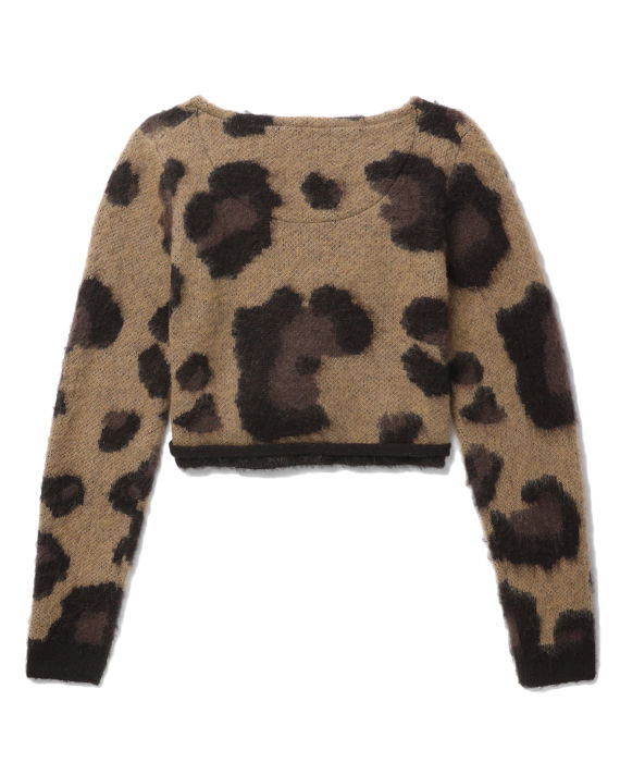 X Amy Winehouse Foundation leopard wrap cardigan image number 5