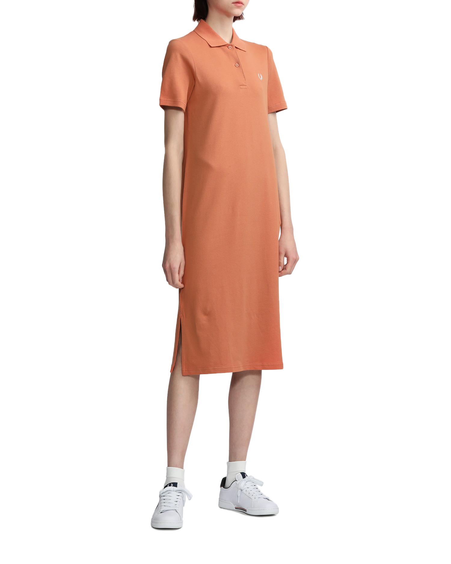 ◆FRED PERRY◆ Womens Split Detail Pique Dress Carrington Ro Fred Perry | Reissue Pleated Pique Tennis Dress | Black