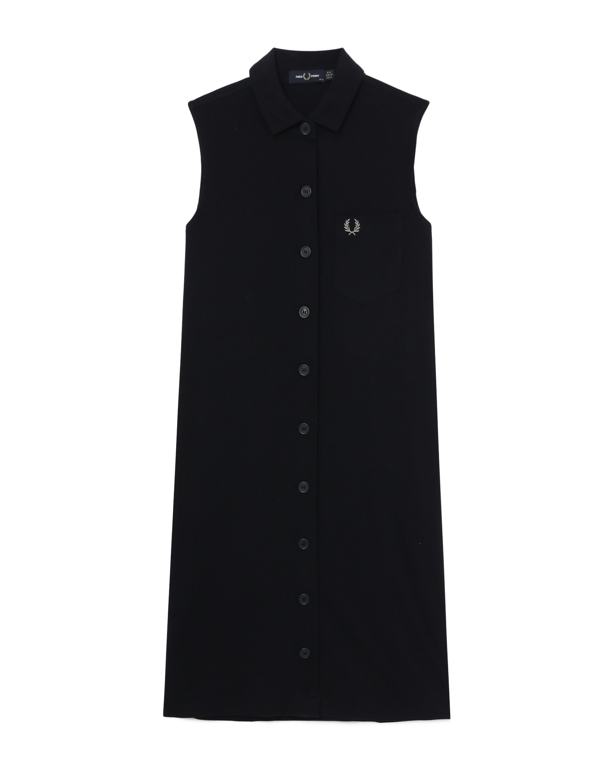 Fred Perry Sleeveless shirt dress | ITeSHOP