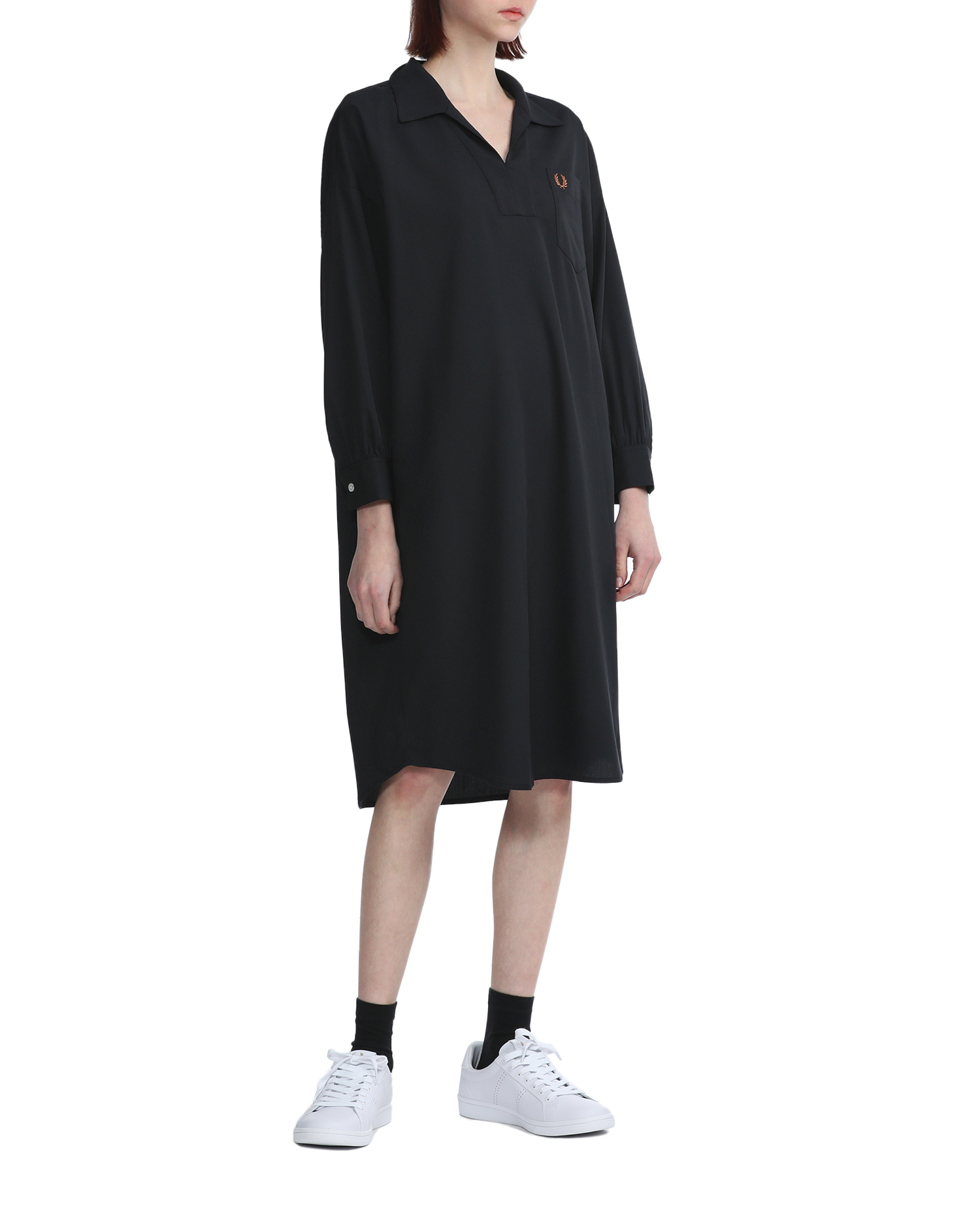 美品　FREDPERRY Woven Shirt Dress 10 Fred Perry Woven shirt dress | ITeSHOP