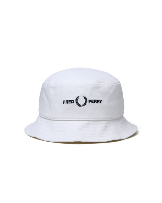 Branded twill bucket hat image number 0