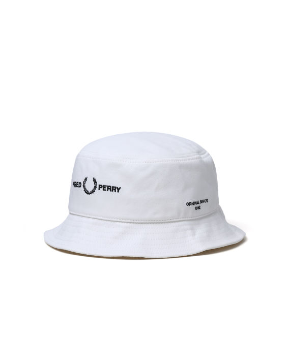 Branded twill bucket hat image number 1