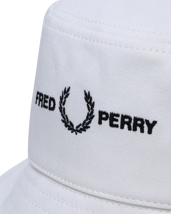 Branded twill bucket hat image number 3