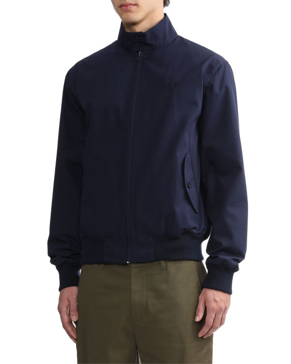 High neck zip-up jacket image number 2