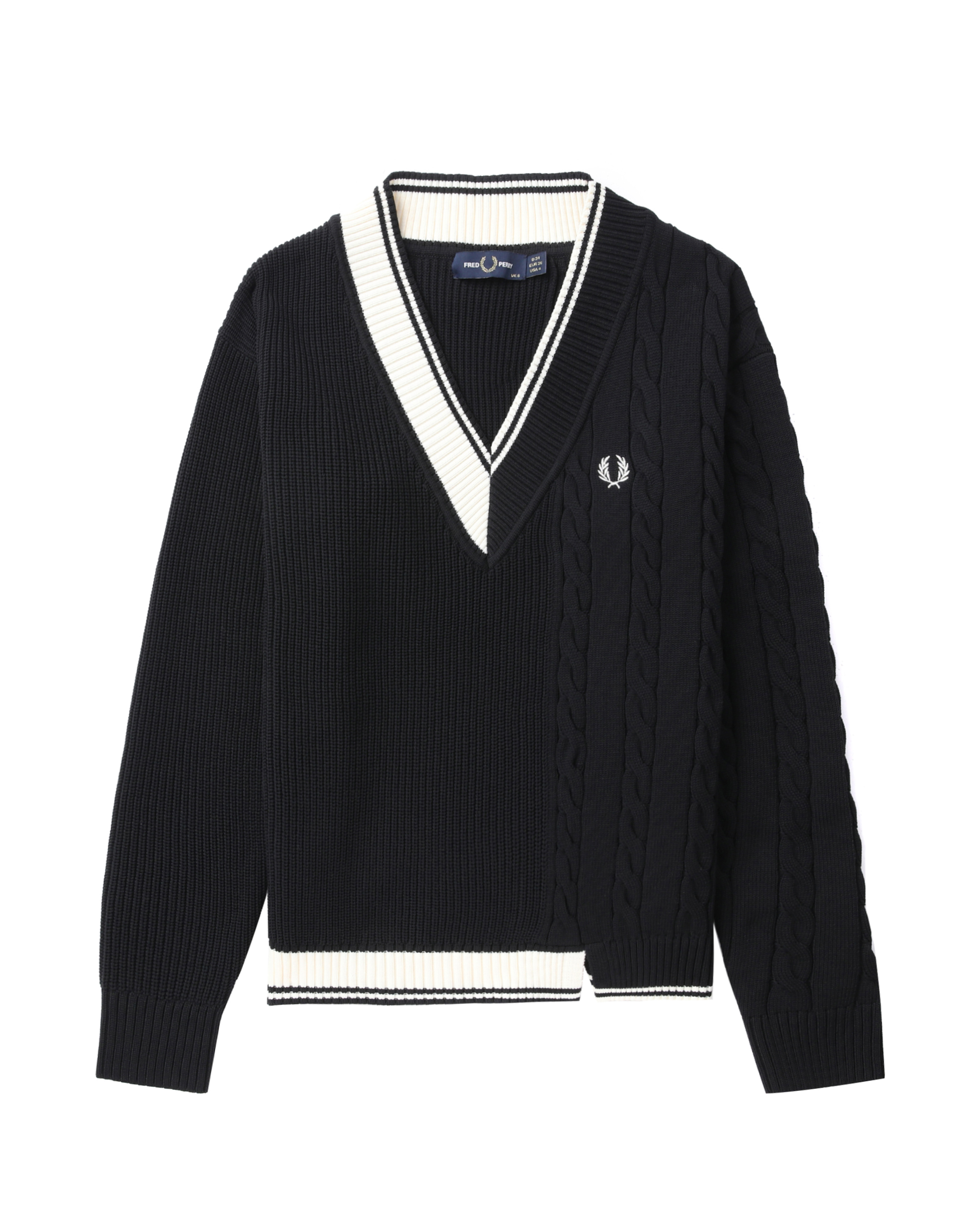 Fred perry 2025 cable knit jumper