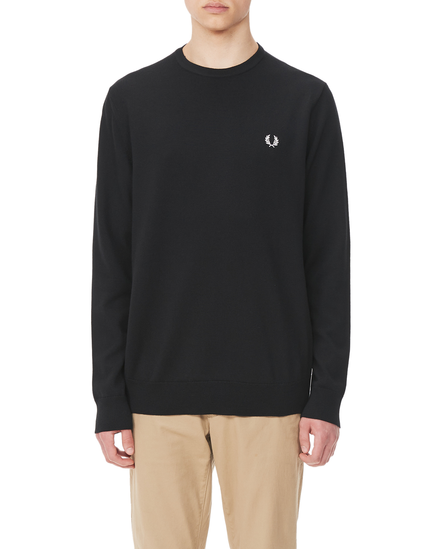 Fred Perry Classic crew neck sweater 