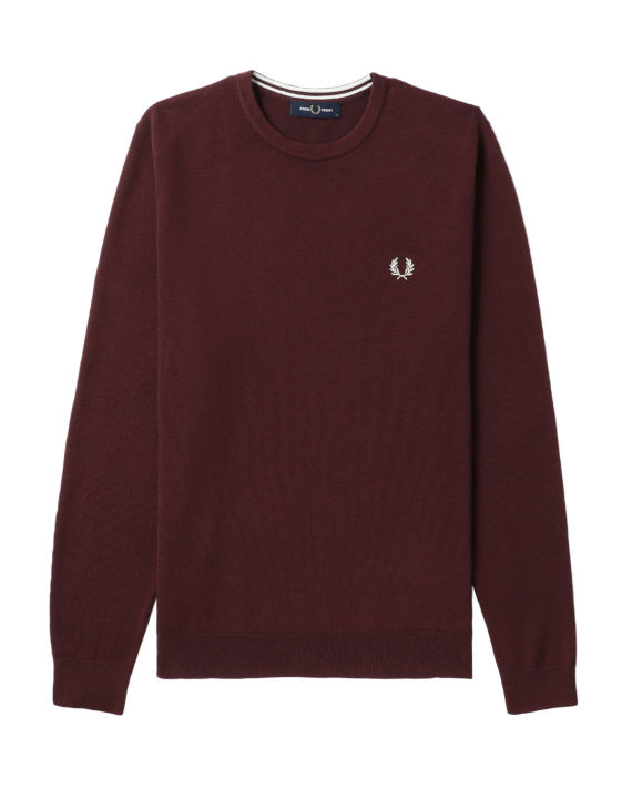 Classic crew neck knit jumper image number 0