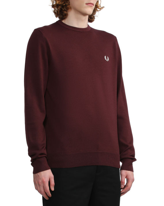 Classic crew neck knit jumper image number 2