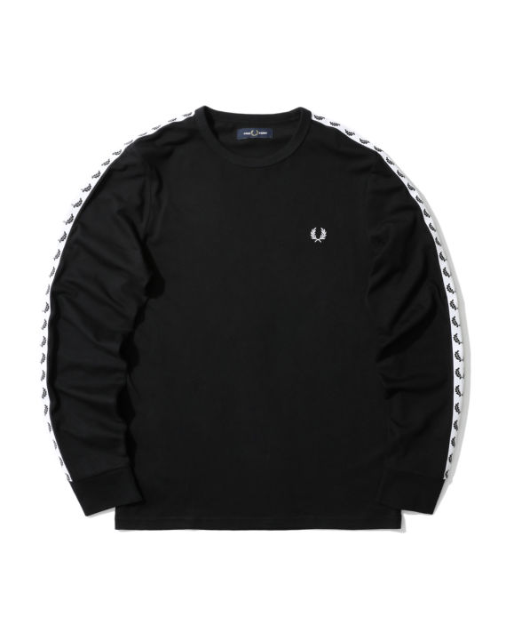 Taped long sleeve tee image number 0
