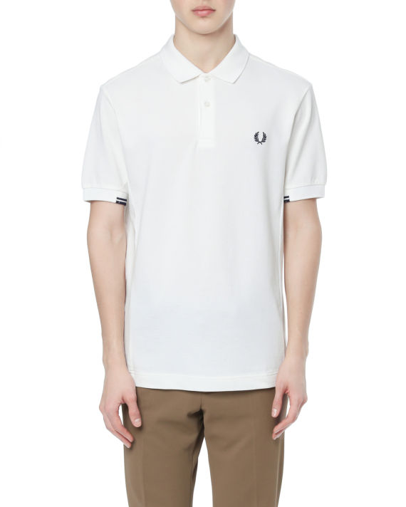 Twin tipped panel polo shirt image number 1