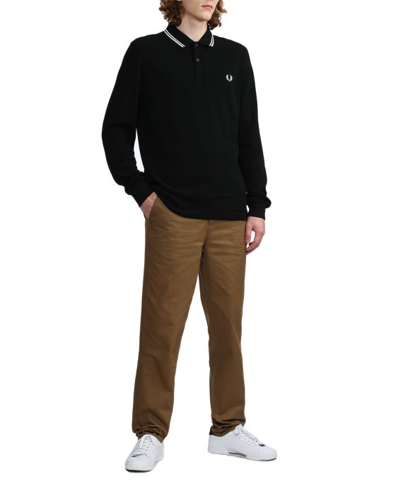 L/S Twin-tipped polo shirt image number 1