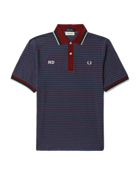 X Nicholas Daley striped polo shirt image number 0