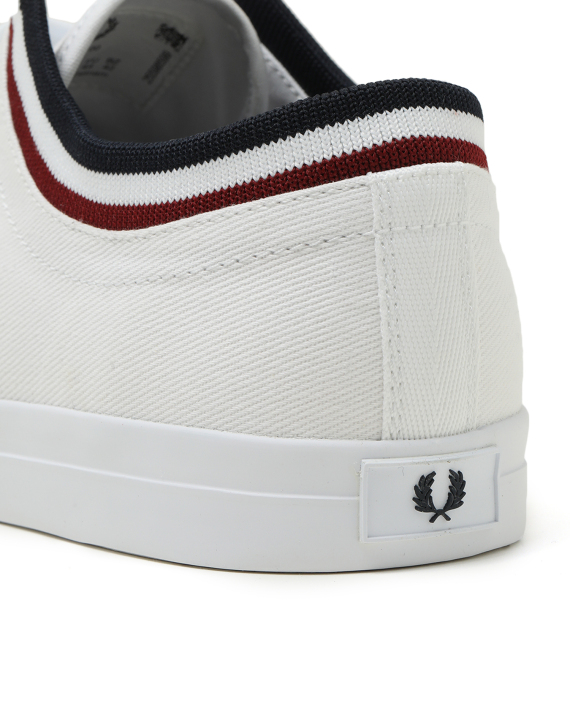 Fred Perry Underspin tipped cuff twill sneakers