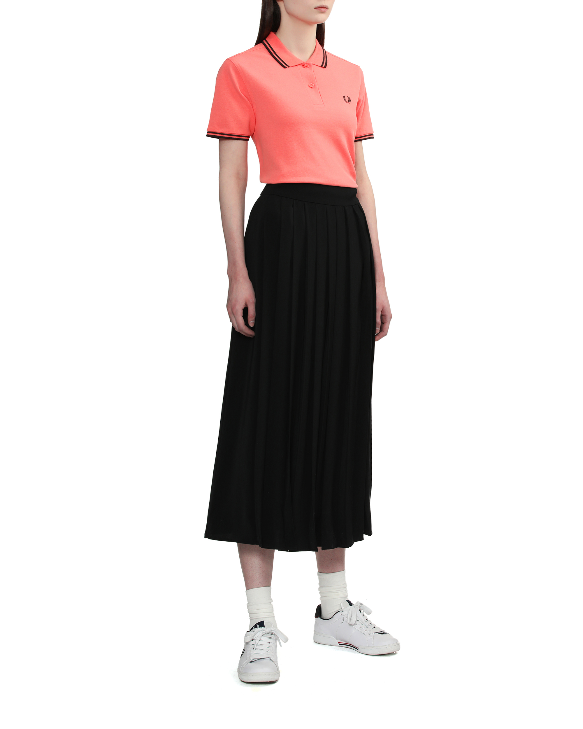 Fred Perry Logo pleated skirt | ITeSHOP