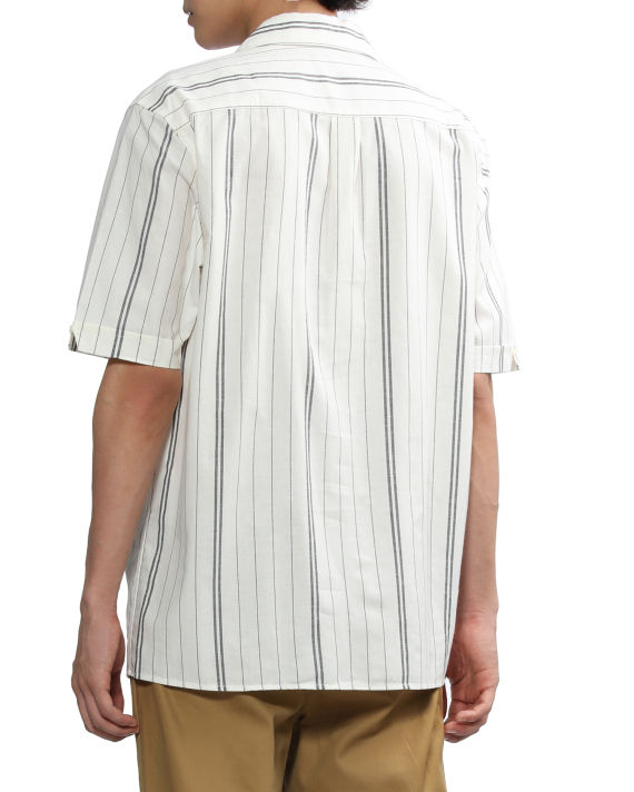 Fine stripe reverse shirt image number 3