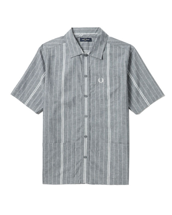 Fine stripe pocket shirt image number 0
