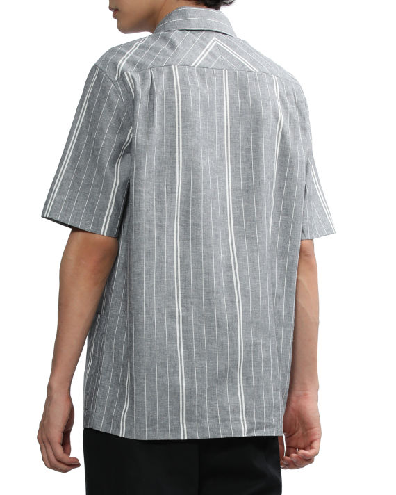 Fine stripe pocket shirt image number 3