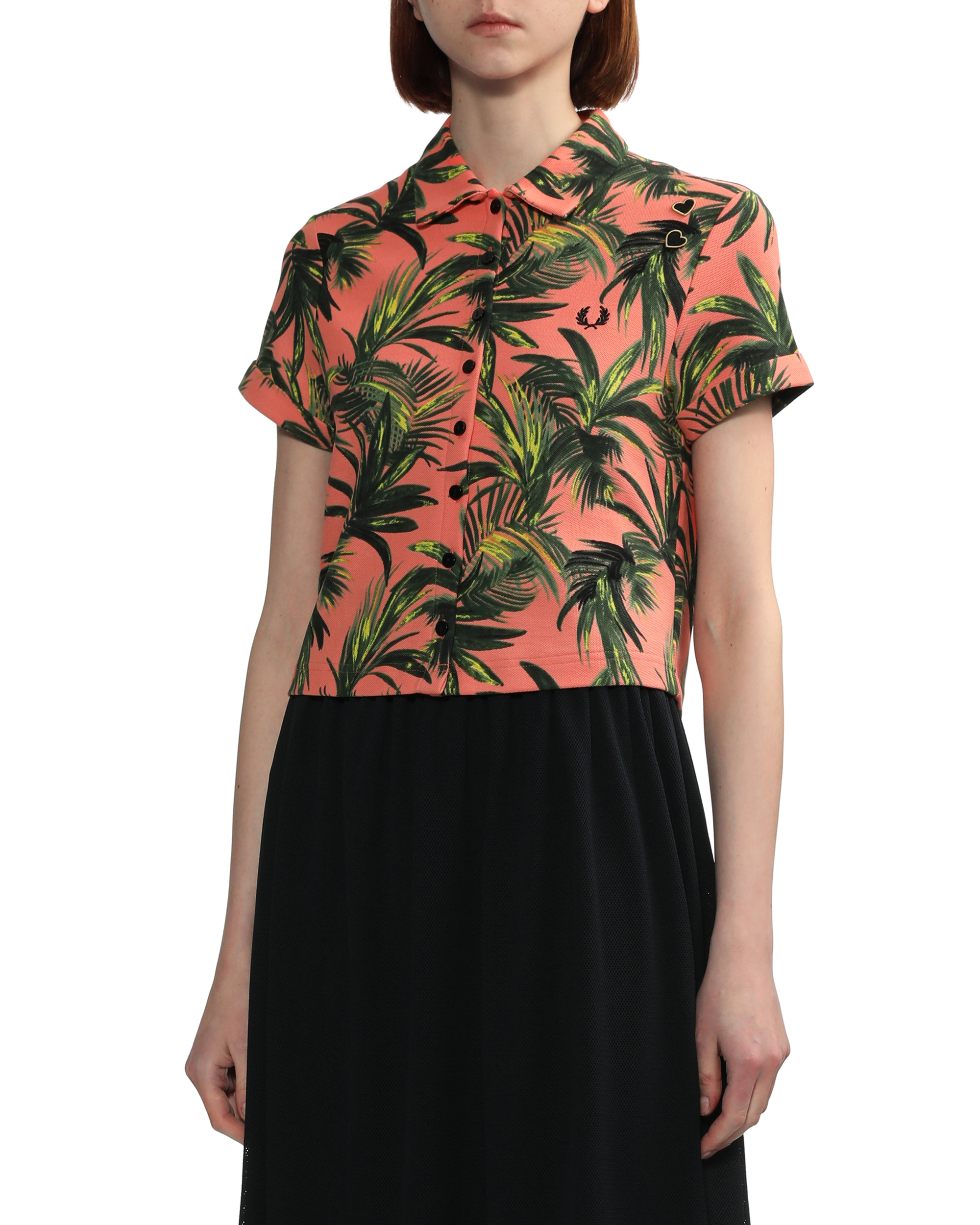 Amy Winehouse Palm Print Pique Shirt-