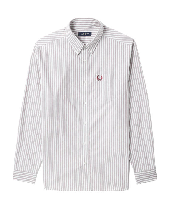 Striped oxford shirt image number 0