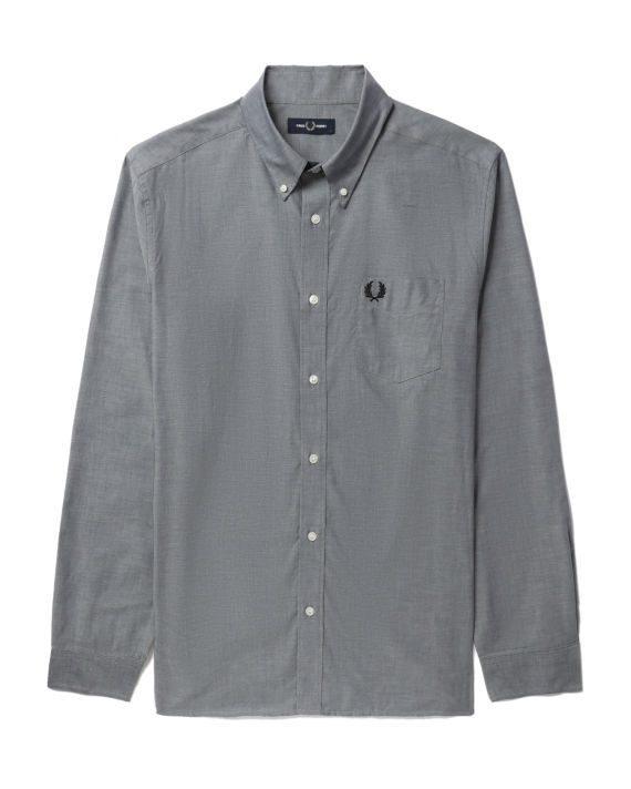 Button-down collar shirt image number 0