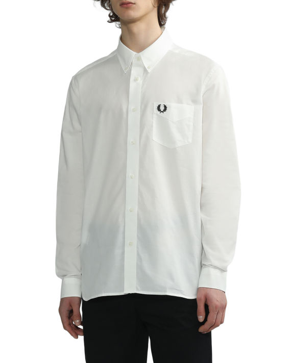 Button-down collar shirt image number 2