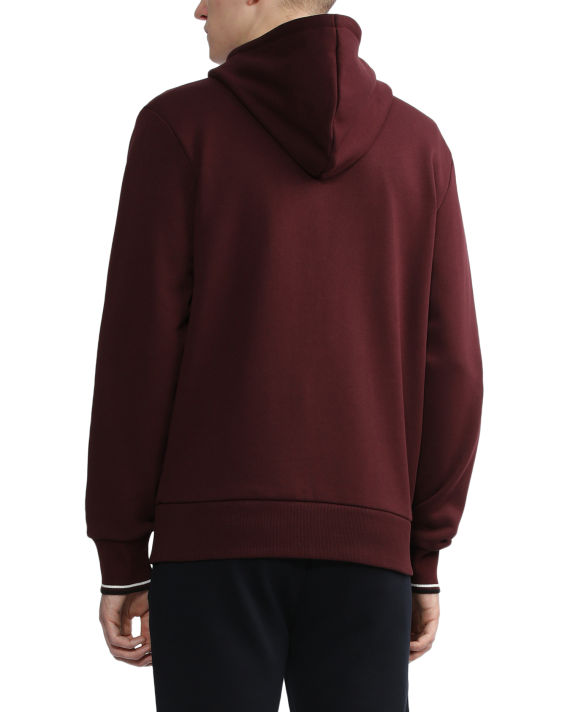 Hooded zip-through sweatshirt image number 3