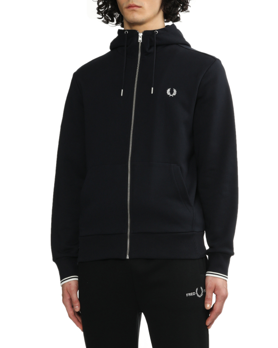 Fred Perry Logo zip-up hoodie