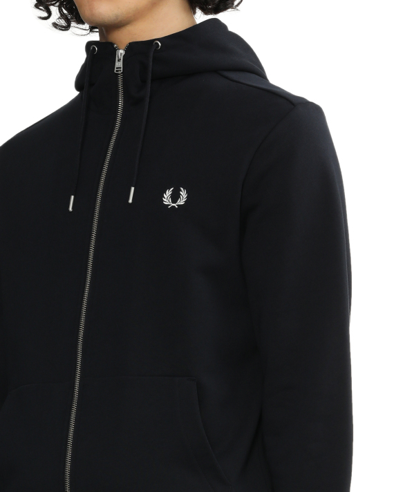 Fred Perry Logo zip-up hoodie